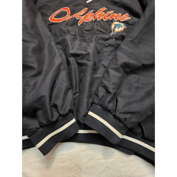 Miami Dolphins NFL Men's V-neck Pullover Longsleeve Jacket Size Xl - Picture 4 of 6